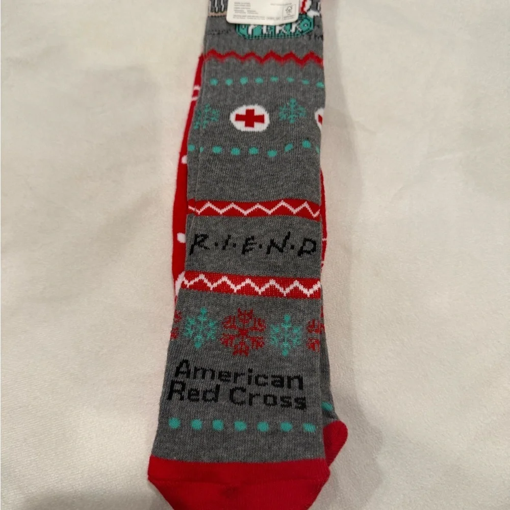 FRIENDS + AMERICAN RED CROSS OSFM Crew Socks